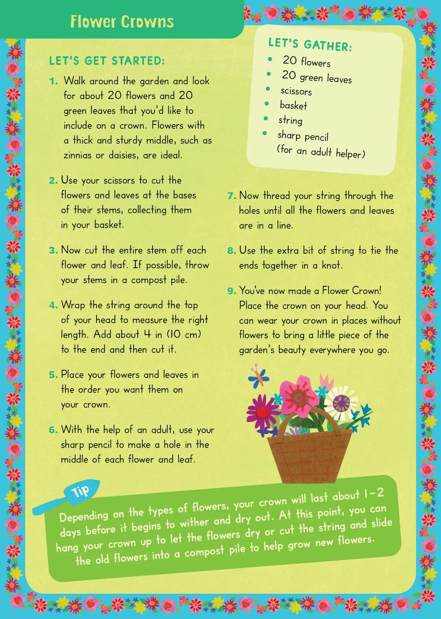 Kids' Garden Activity Cards