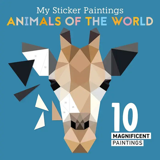 Wellspring - Activity Book - My Sticker Paintings: Animals of the World