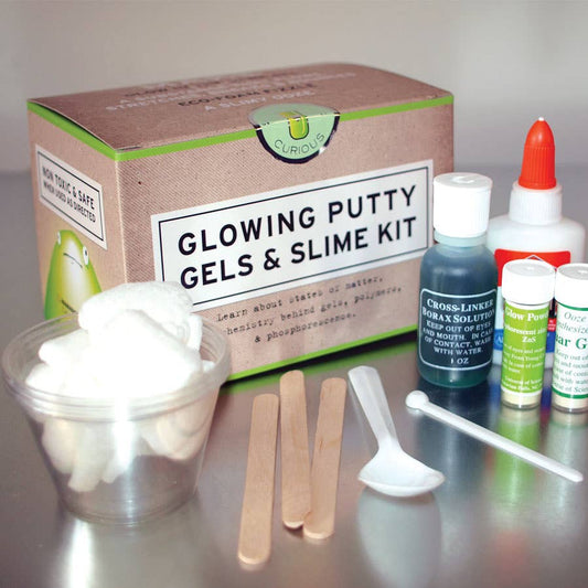 Glowing Putty, Gels, & Slime Kit