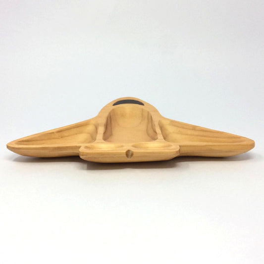 Spaceship Wood Plate