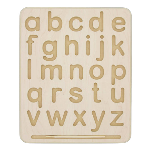 Wooden Alphabet Tracing Board - Joy Learning Company