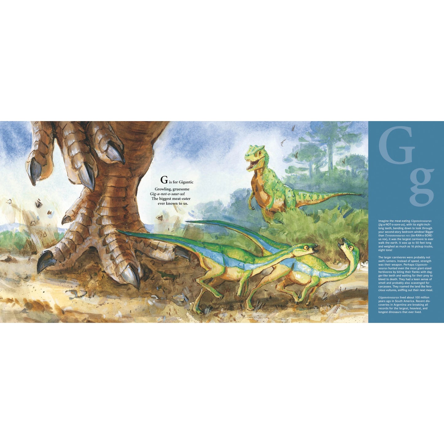 D is for Dinosaur, A Prehistoric Alphabet