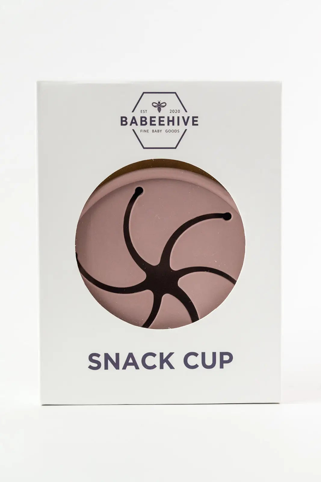 Collapsible Snack Cup, Dusty Rose