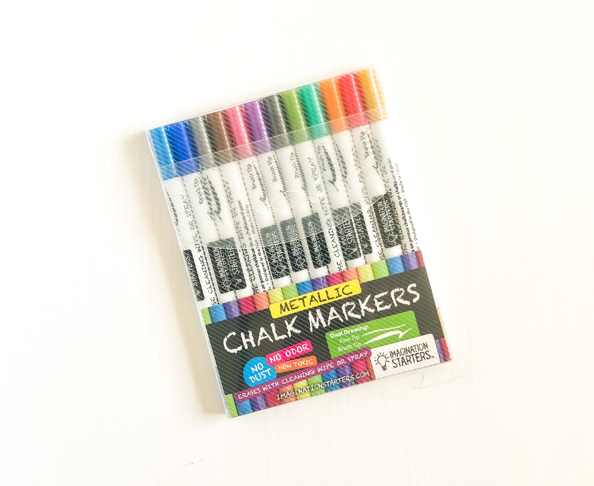 Dual Tip Metallic Chalk Markers