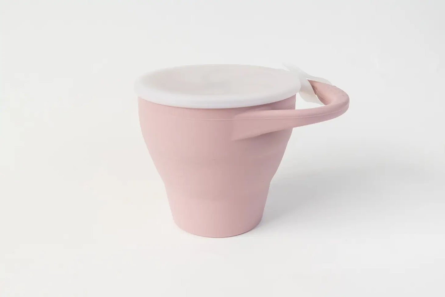 Collapsible Snack Cup, Dusty Rose