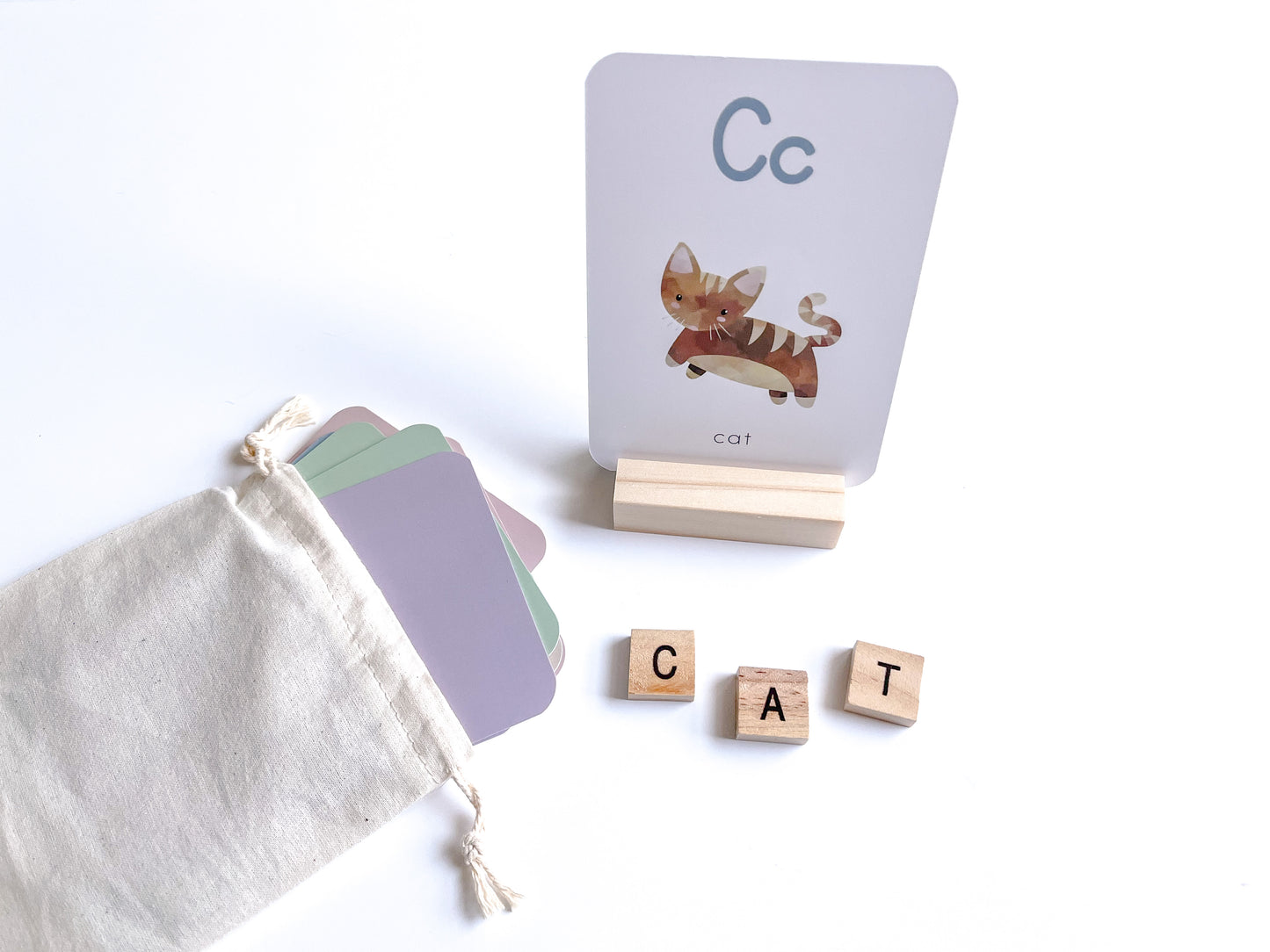 A-Z Animals Flash Cards